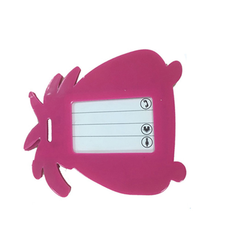 13120 Cartoon Rubber Luggage Tag 