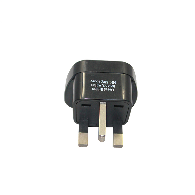 13657G Travel 250v To 110v Plug Adapter with 3 Pin Adaptor Plug