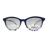 Bifocal metal spring hinge reading glasses