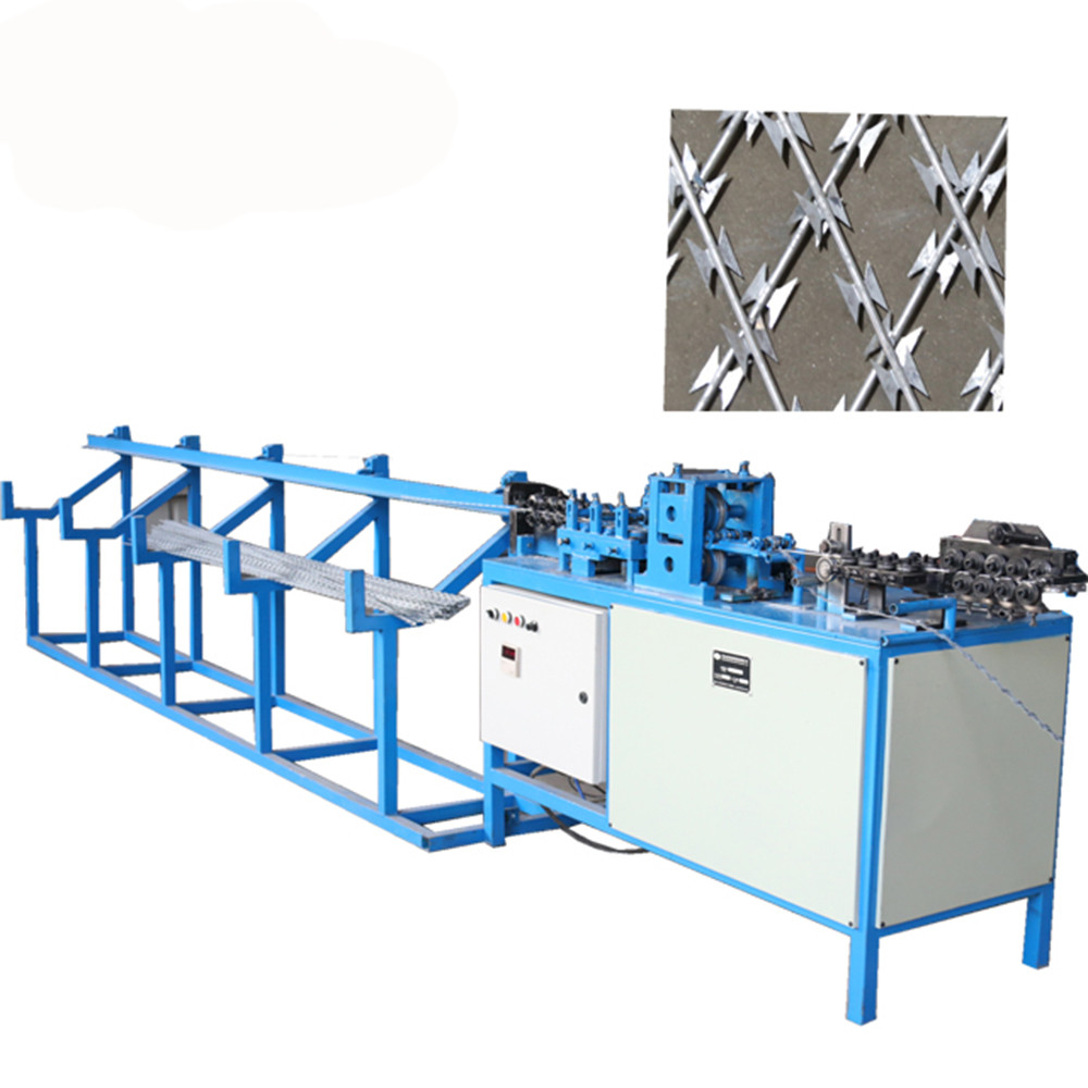 Razor Barbed Weld Wire Mesh Machine