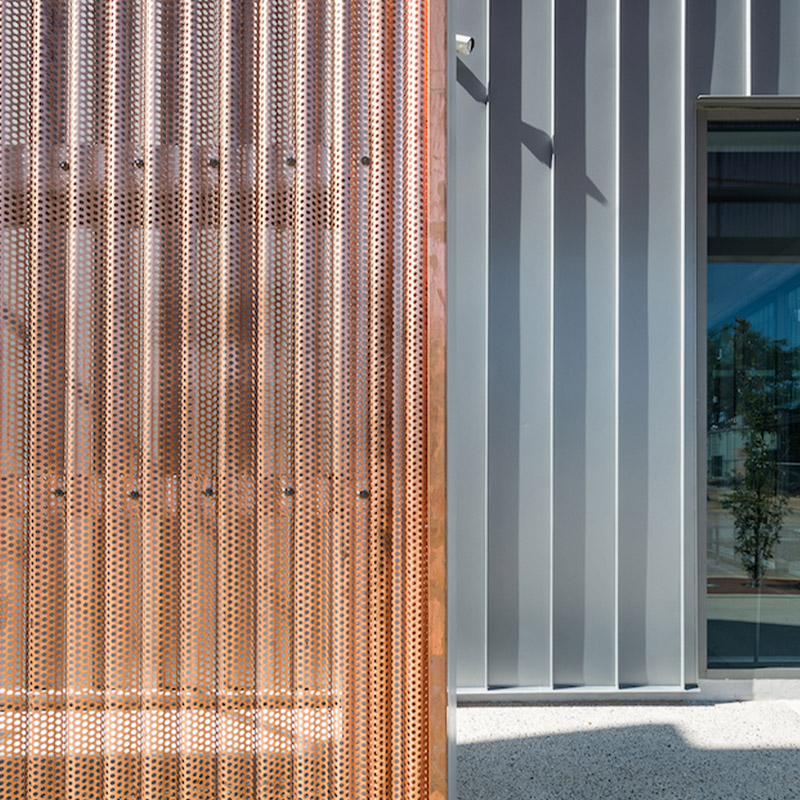 perforated copper sheet metal