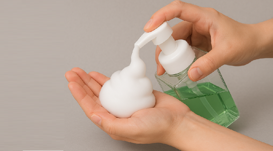 Avantages Des Pompes À Mousse Pour Le Savon Pour Les Mains