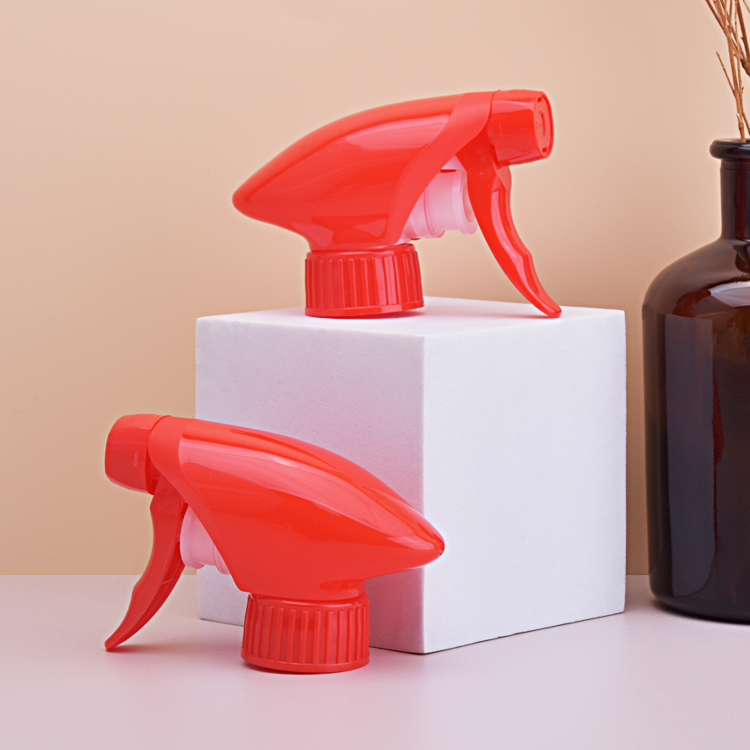 Pulvérisateur à gâchette tout plastique coloré sur mesure de 28 mm 