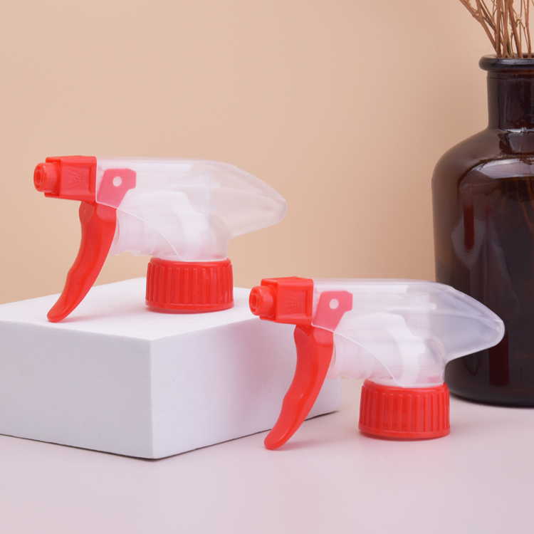 Pulverizador de gatillo de plástico personalizado de 28 mm con botella