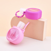 Cute Hand Sanitizer Bottle Holder Bottle, Empty Pet 30ml Round Shampoo Bottle 