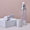 Sliver Aluminium Airless Bottle Skincare Cosmetic Packtic