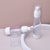 Bouteilles de pompe sans air en plastique blanc 15 ml 30 ml 50 ml 80 ml 100 ml