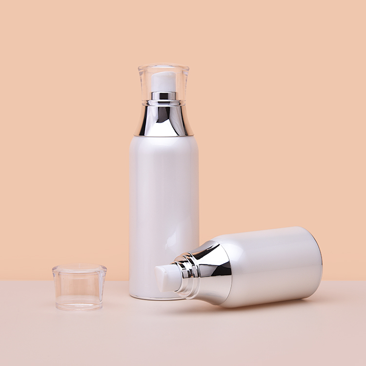 White Acrylic Bottles Wholesale, Acrylic Plastic Lotion Bottle, 100ml 120ml 150ml Acrylic Pump Bottles