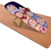 Balance Board Trainer Wooden Training Equipment for Fitness Workout, Hockey Skateboarding Surfing and Snowboarding
