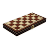 Multiple Sizes Available Luxury Wooden Chess And Backgammon Game Set Foldable Wooden Chess Set Board Game Handmade Portable