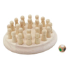 Wooden Memory Chess Game Match Stick Board Game Educational Board Games Multi Player for Kids & Adults
