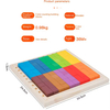  Educational Toy Puzzle A Fun and Educational Wooden Develop Color Recognition and Spatial Thinking with Colorful Cube.