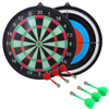 Magnetic Dart Board 2 side Safe Dart Game Toy for Kids 6pcs Magnet (Red Green Yellow) Indoor Game and Party Games for 5+ kids