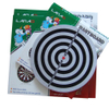 Dart Board Game Set 12" 15" 17" inch Double Sided Usable Dartboard with 6 Steel Tip Darts Excellent Indoor & Outdoor Party Game