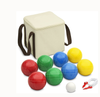 Resin Bocce Ball Set Outdoor Backyard Family Games for Adults or Kids Complete with Bocce Balls