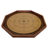 Tournament Crokinole & Checkers - 30-Inch Official Size - Classic Dexterity Board Game for Two Players - Canadian Heritage Family Tabletop Game 