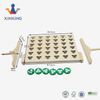 Custom Shape Giant 4 in A Row Premium Wooden Four Connect Board Game Set in White,Ideal Family Game for Kids &Adults,Outdoor Indoor Games