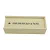 MINI SIZE Travel Set of 28 Dominoes in Wooden Storage Slide Box