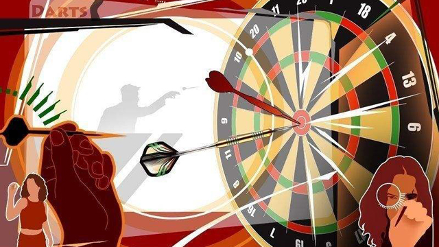 43-lawn dart game