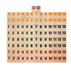 Melamine 106 Rummy Tiles Game Rummy Cube Sets Travel Game Outlasting Color Cards Only