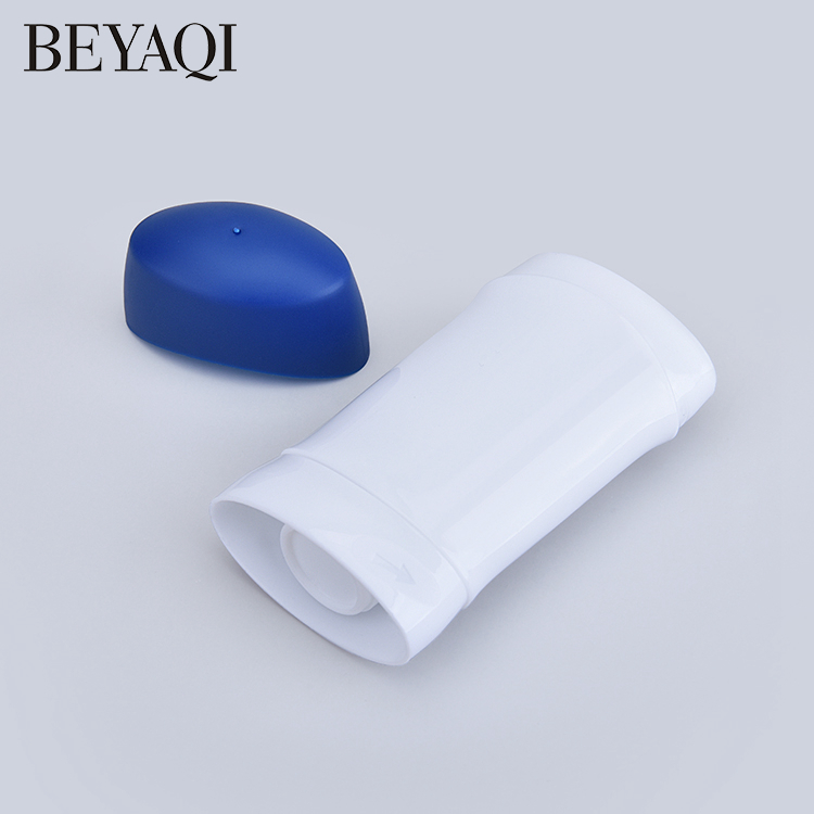 Usine En Gros 50g 80g Solide Vide Déodorant Conteneur Rond Mat Cosmétique Crème Pot Déodorant Bar Conteneur