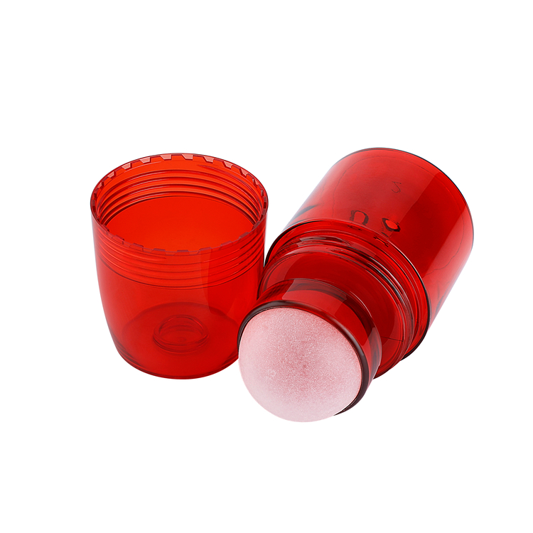 70ml Cylinder Roll On Deodorant Essential Oil Glass Roller Bottle