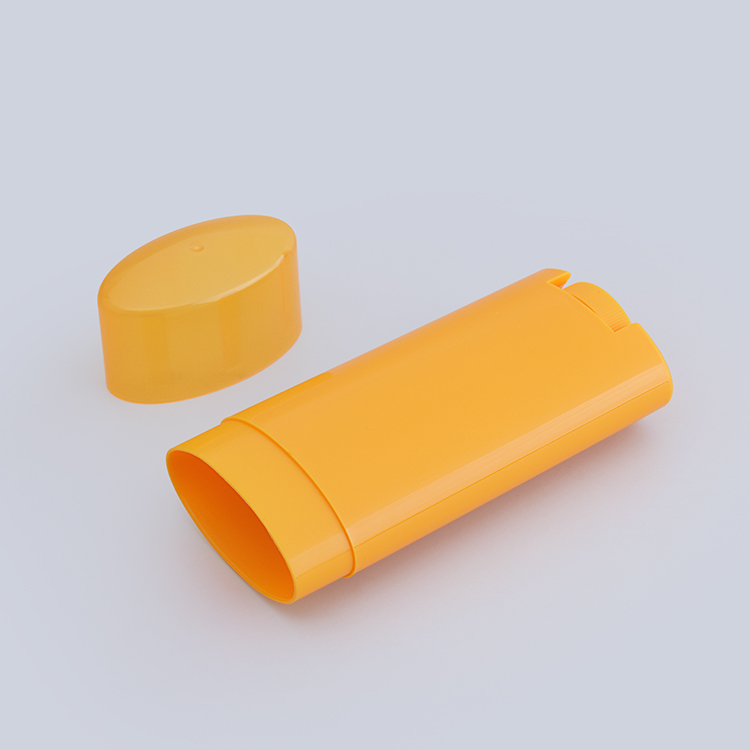 Approvisionnement D'usine 28G 71g Blanc Jaune Déodorant Barre Tube Top Remplissage Vide Cosmétique Déodorant Conteneur