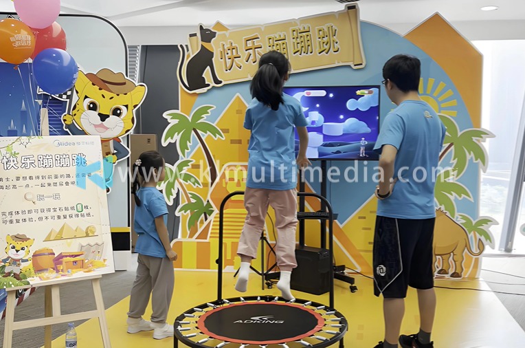 لعبة القفز على الحائط