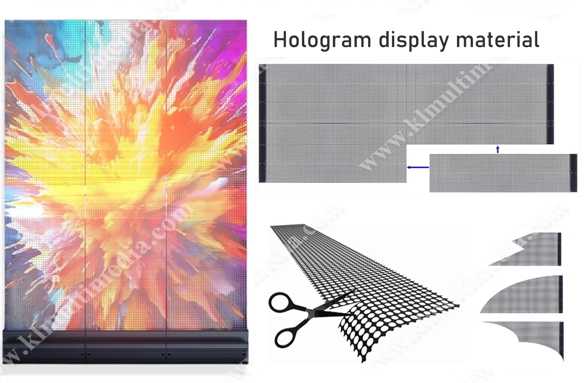 مادة عرض الهولوجرام