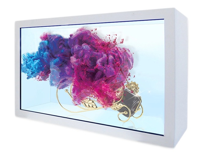 شاشة عرض LCD شفافة