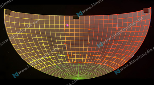 برنامج رسم خرائط إسقاط الوعاء - التشغيل
