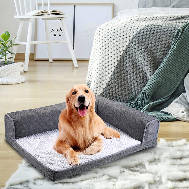 Luxury Custom Wholesale Warmly Faux Cheap Price China Fur Pet Dog Bed