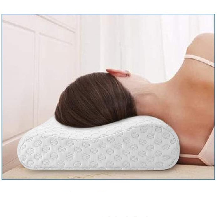 Hot Sale Contour New Design Of Bamboo Charcoal Memory Foam Pillow 