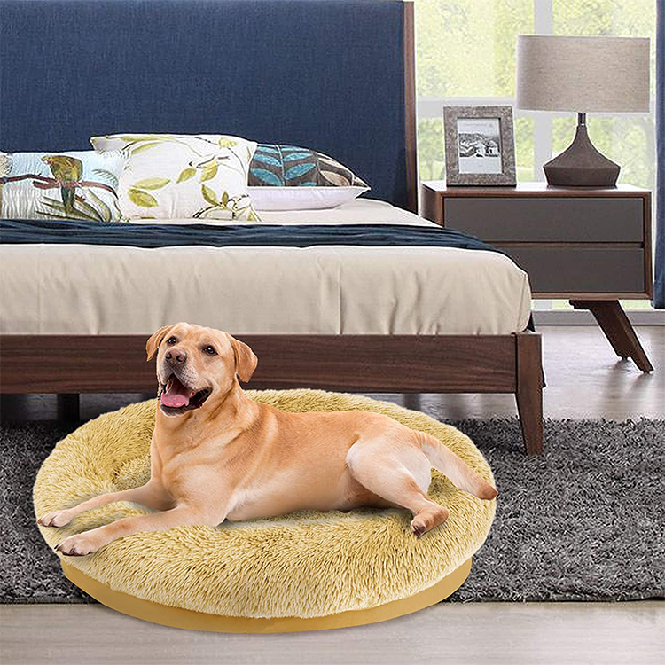  China Washable Solid Color Best Custom Luxury Wholesale Sofa Luxury Pet Beds Dog