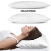 Arm Rests And Neck Roll Bedrest Pillows Home Pillow Adjustable Pillow Shredded Memory Foam Pillow 