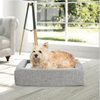 New Soft High Quality Stylish Pet Luxury Fur Dogs Bed