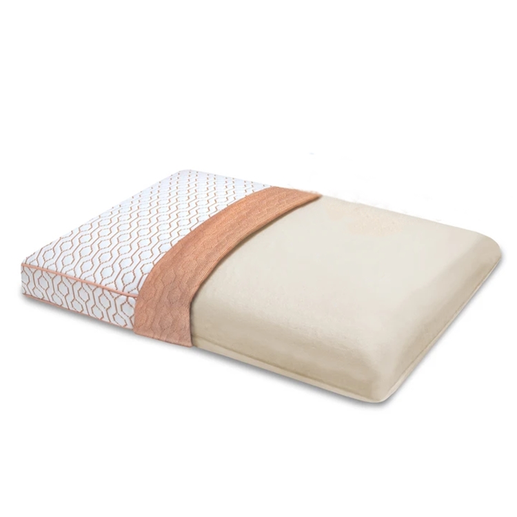 Classic Memory Foam Bed Pillow With Copper Infused Cover Pillow