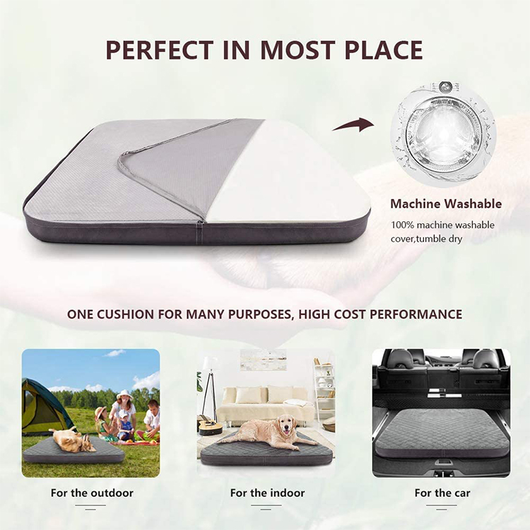 High Quality Comfort Non Irritation Custom Eco Friendly Indoor Sleeping Thermal Pet Bed For Dogs