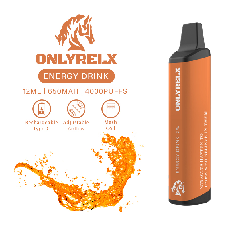 Onlyrelx Hero4000 Energy Drink Disposable Electronic Cigarette