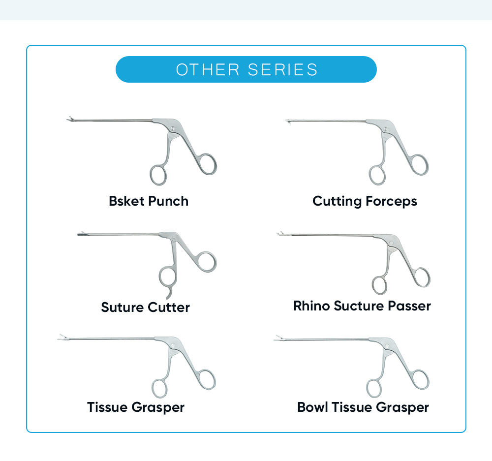Lintlha tsa XC Medico suture retriever tissue grasper