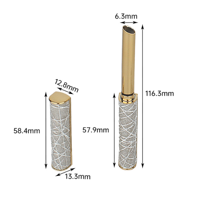 empty square lipstick container