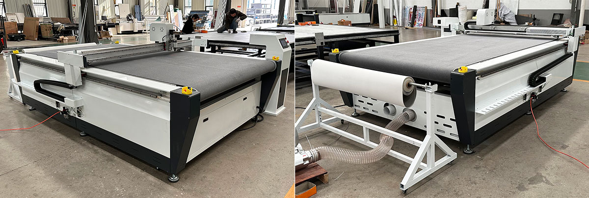 Flachbett-Schneidemaschine