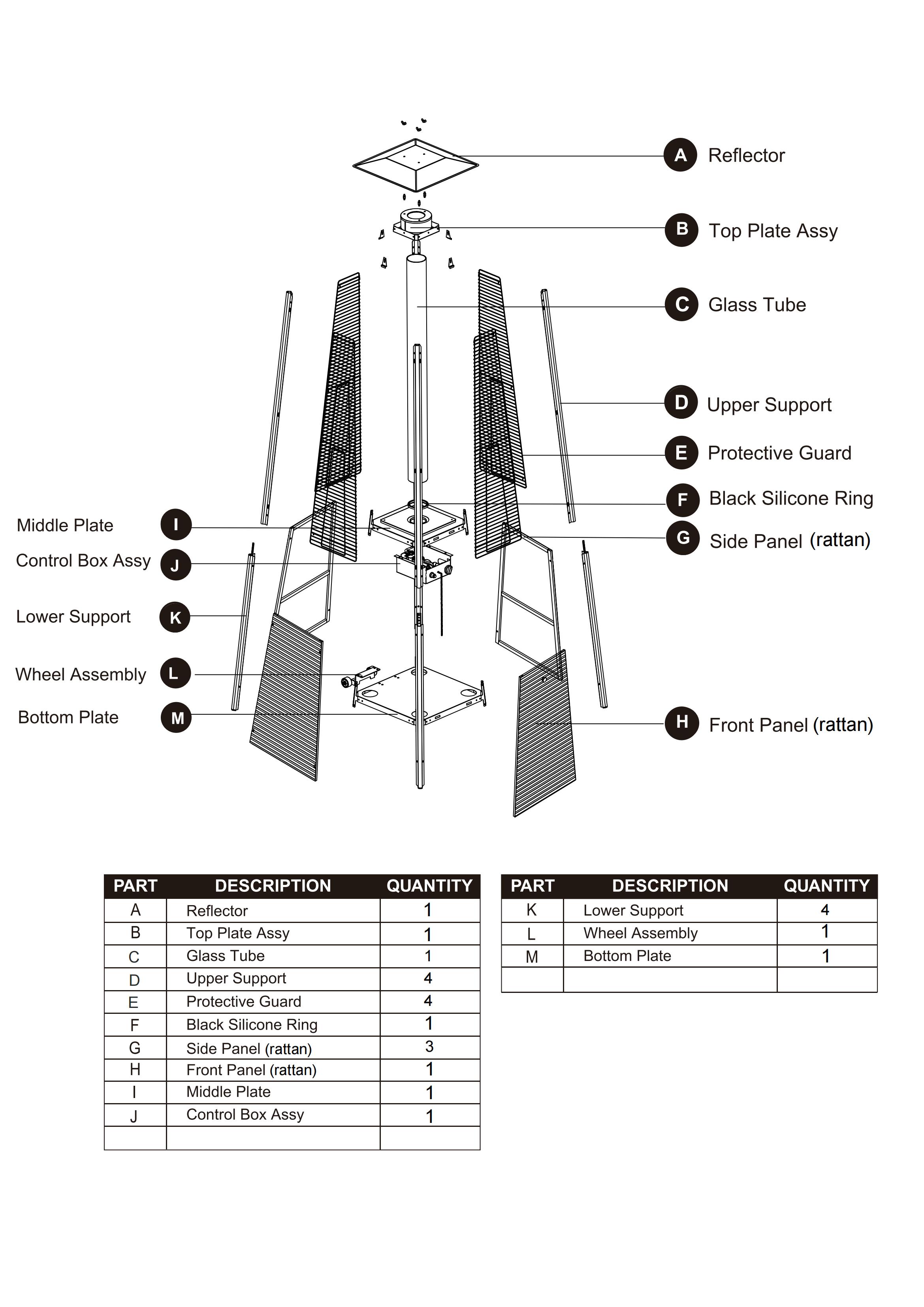 Rotan terrasverwarmer (4)