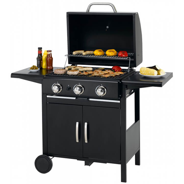Griglia per barbecue a gas da esterno moderna e intelligente - GB-WARM