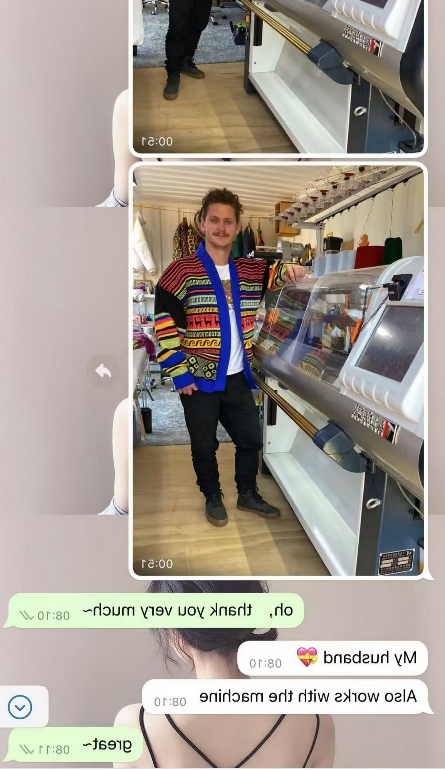 Ple&ouml;neke&yacute; goşa ulgam komp&yacute;uterleşdirilen trikota Mach enjamy