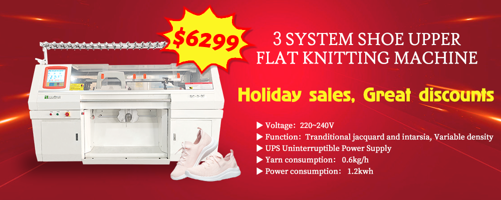 3 SYSTEM STOFE UPPRYFLAT Knitting Mashine ya kuuza