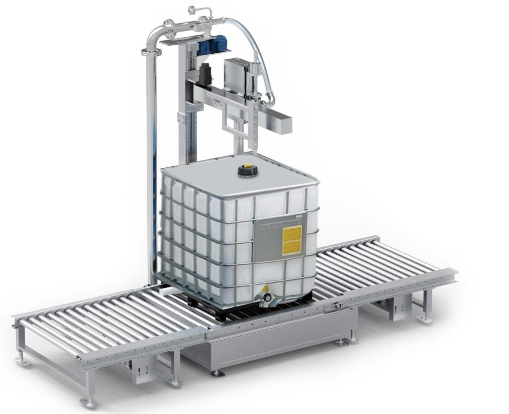 M&aacute;quina llenadora IBC completamente autom&aacute;tica 