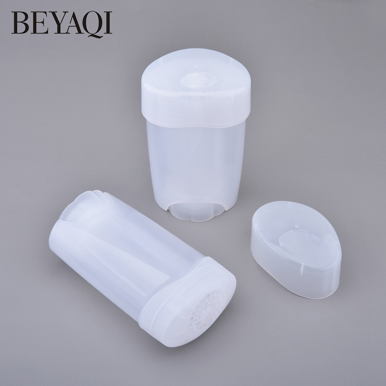 Limpar Lip Gloss Container Embalagem Cosmética Twist Up Deodorant Stick Tubes Flat Oval Sunscreen Stick Container Free