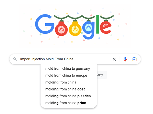 Recherche en ligne de moules &agrave; injection plastique de Chine