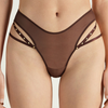 Alanui Mesh Puhaka ki'eki'e Palakila Panties no na Wahine